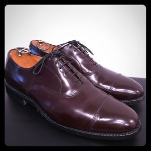 Allen Edmonds Park Ave burgundy 8.5D